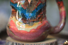 Load image into Gallery viewer, 08-C Santa Fe Sunrise Barely Flared Textured Divot 'Cuddle' Mug, 16 oz.