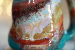 08-C 'FLOW' Variation Textured Divot Mug, 16 oz.