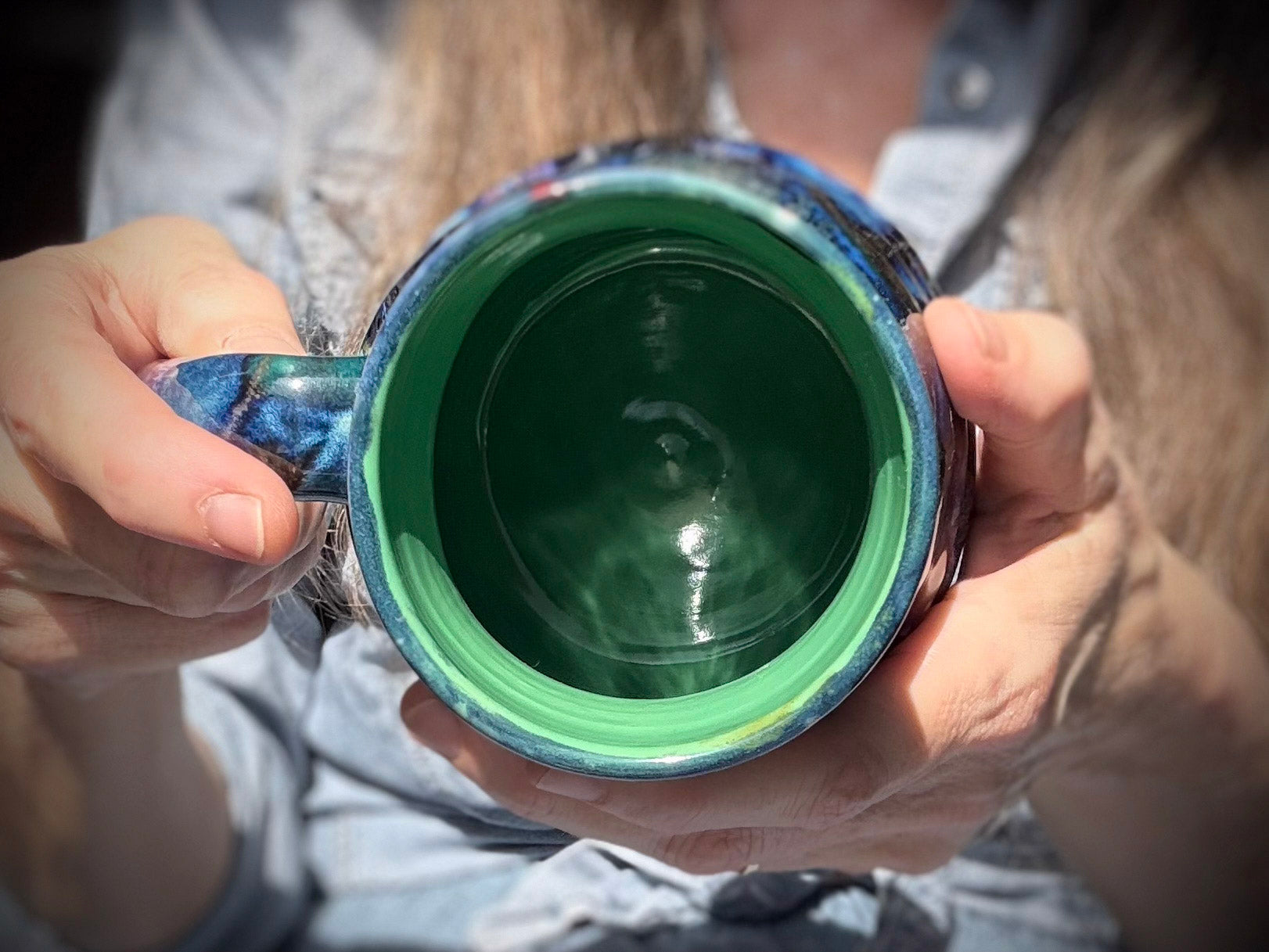 10-D EXPERIMENT Barely Flared Textured Mug, 24 oz.
