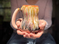 12-D Granny's Lace Gourd Mug - TOP SHELF, 20 oz.