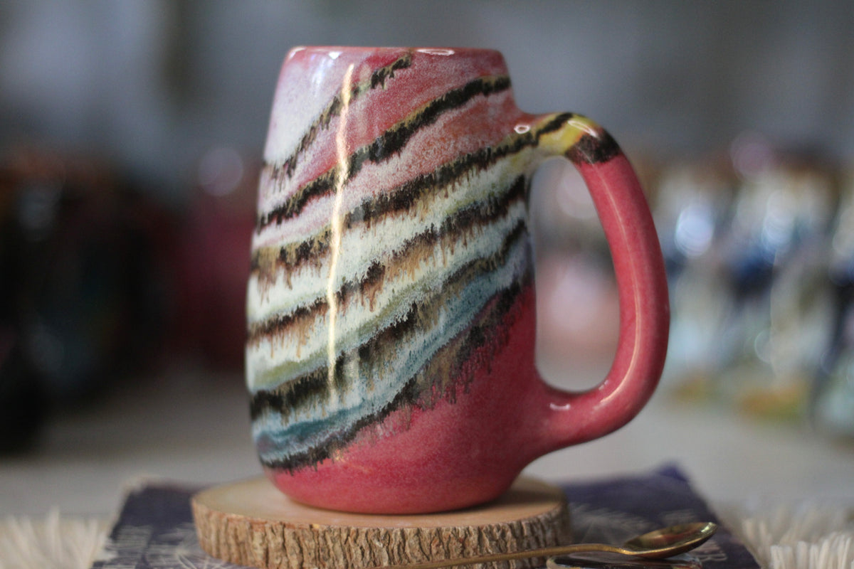 03-C Rainbow Family Mug, 22 oz.