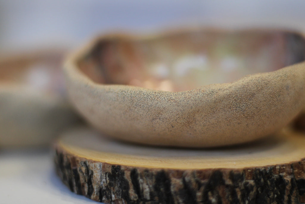 10-F Soft Earth Series PROTOTYPE Pinch Pots, 1-2 oz.