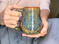 12-D Mossy Wave Mid Mod Mug, 20 oz.