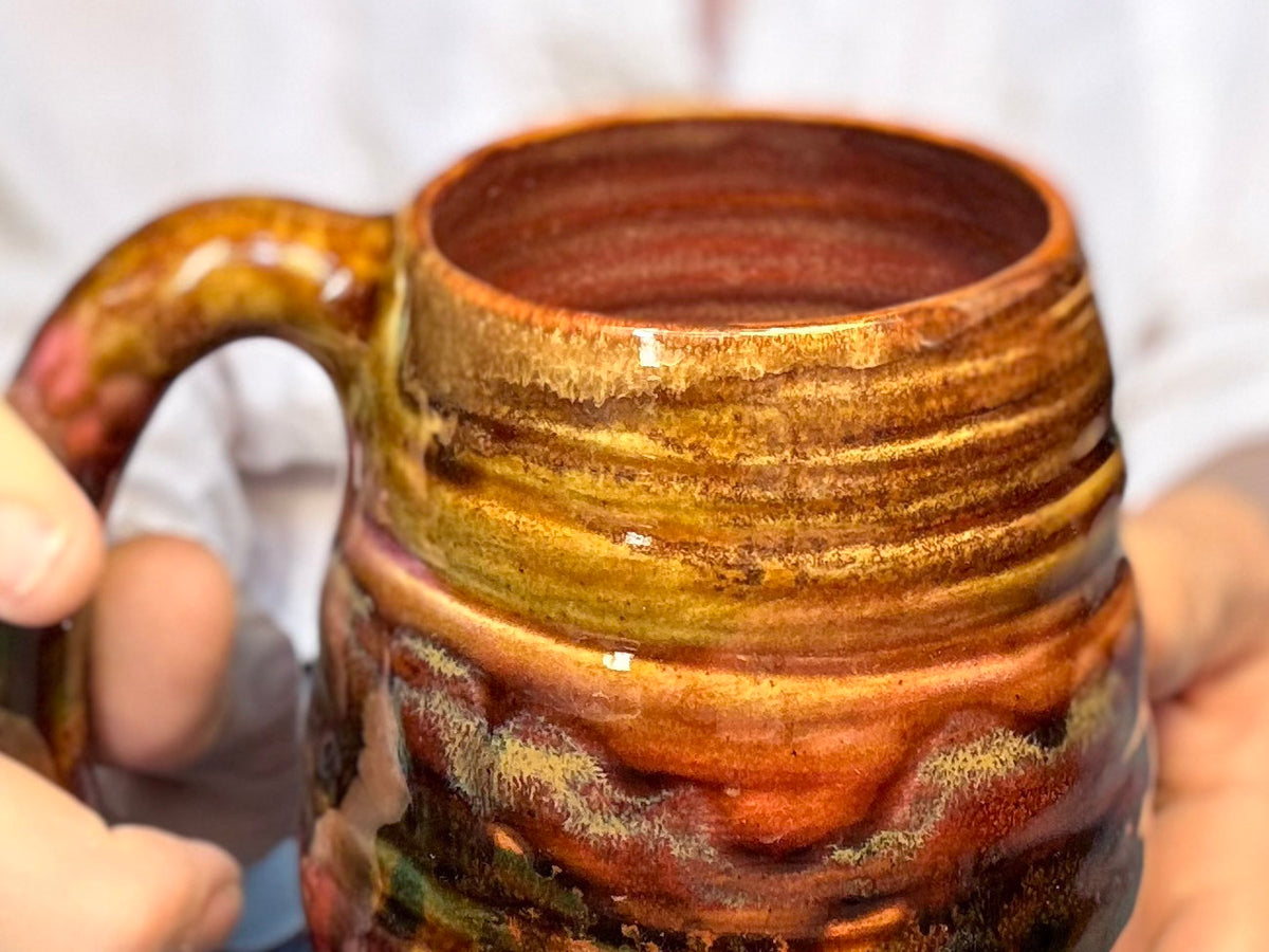 13-SC Swirly Mug, 16 oz.