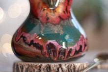 Load image into Gallery viewer, 05-A Green Mountain Midnight Gourd Vessel - TOP SHELF, 23 oz.