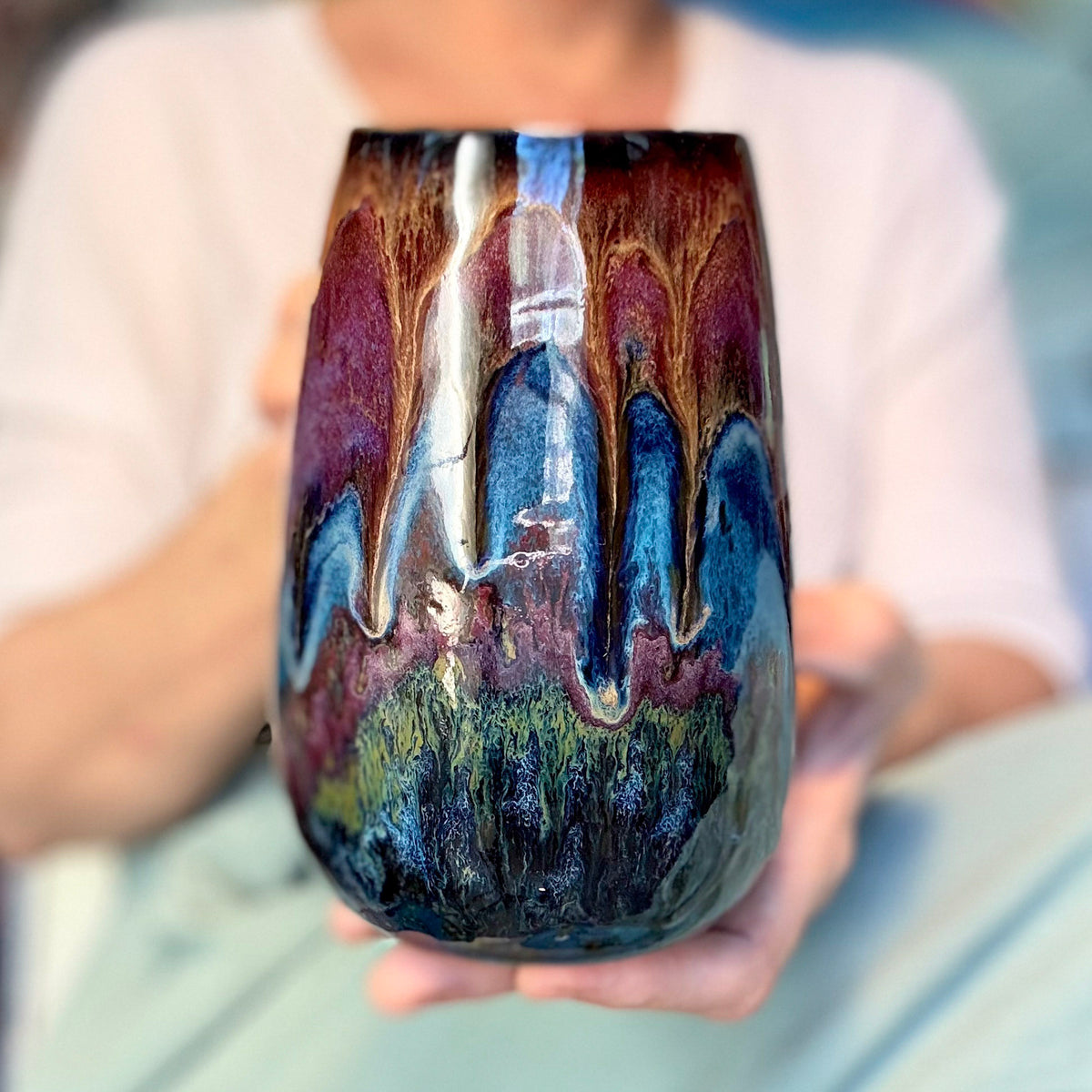 10-B Purple Haze Slender Mug, 26 oz.