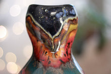 Load image into Gallery viewer, 05-A Green Mountain Midnight Gourd Vessel - TOP SHELF, 23 oz.