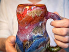 12-B Rainbow PROTOTYPE Gourd Mug, 22 oz.