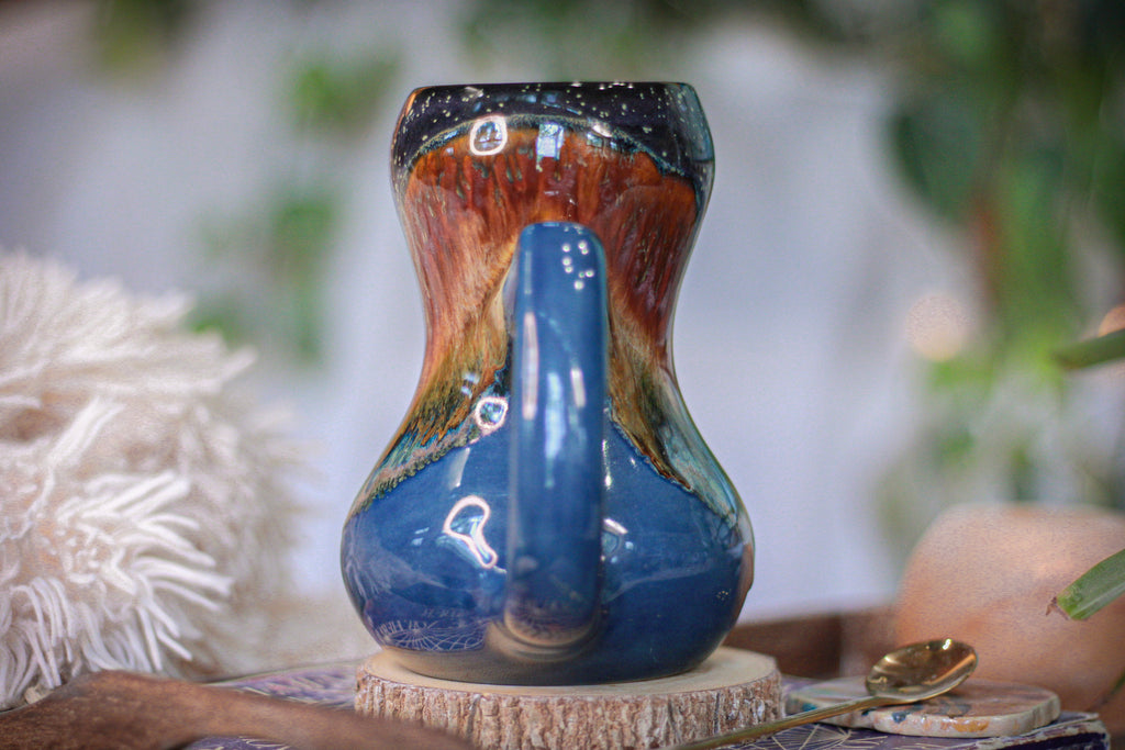 02-B Starry Night Gourd Mug - TOP SHELF, 20 oz.
