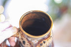 01-B+ Desert Oasis Barely Flared Textured Divot Mug - TOP SHELF NEXT LEVEL, 21 oz.