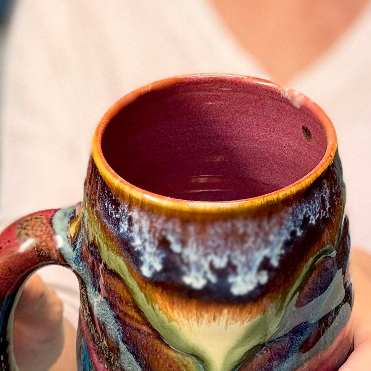 01-A+ New Earth Swirly Mug - TOP SHELF NEXT LEVEL, 30 oz.