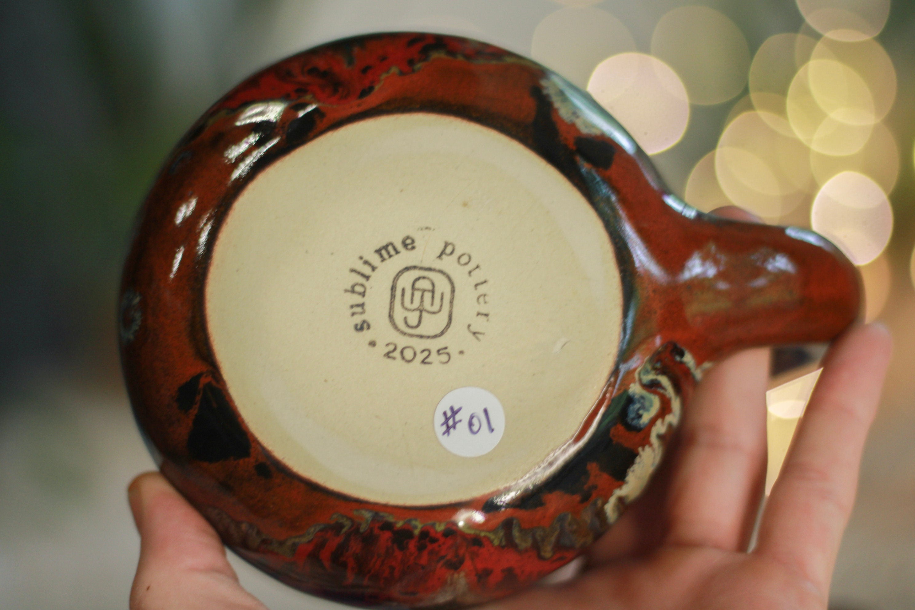 01-B Desert Oasis Mug,, 24 oz.
