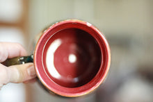 Load image into Gallery viewer, 01-B Desert Oasis Barely Flared Textured Divot Mug - TOP SHELF, 25 oz.