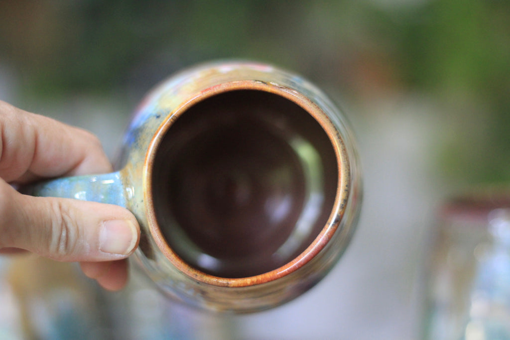 01-F 'FLOW' Textured Mug, 18 oz. (This listing is for one mug)