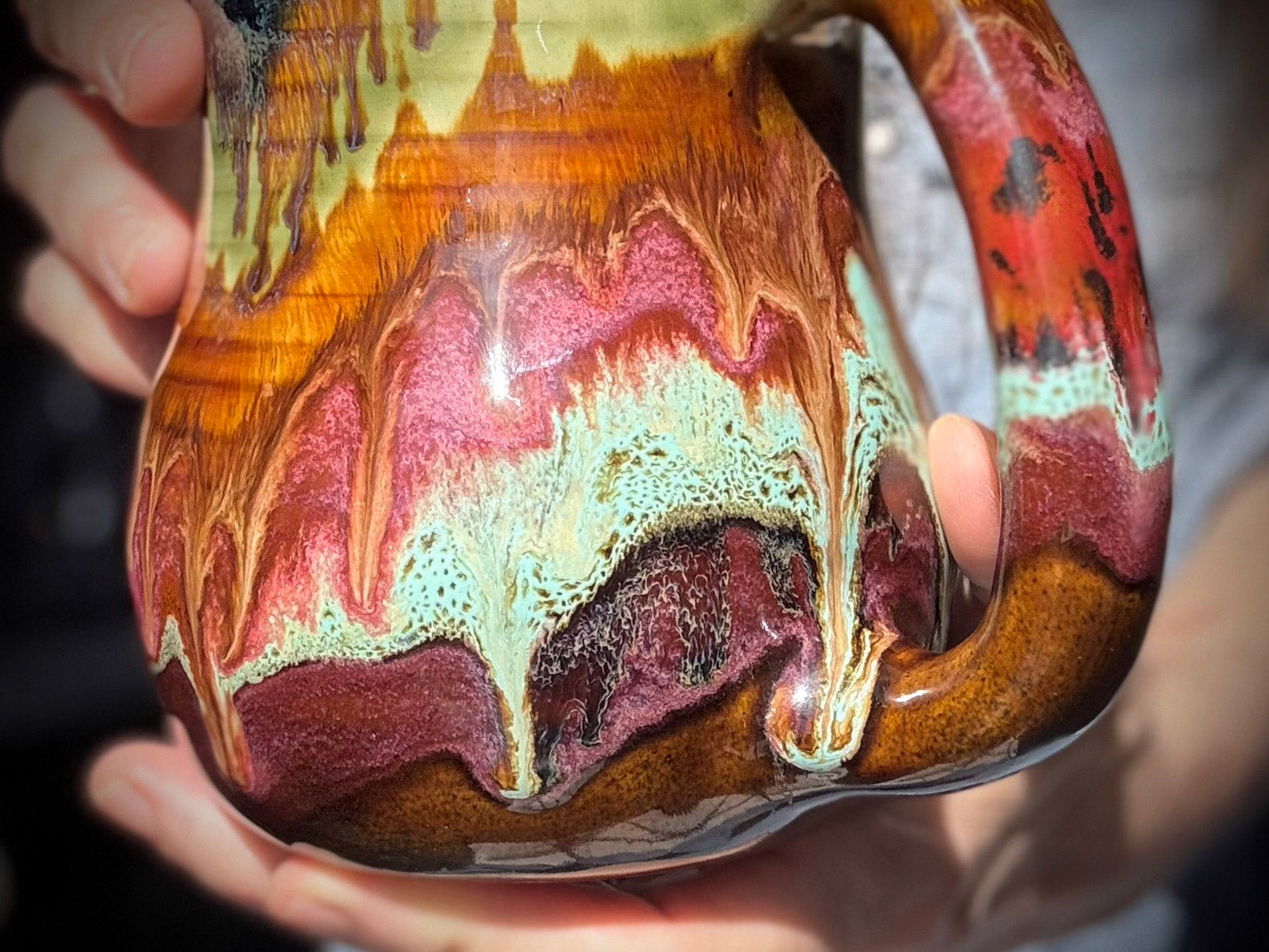01-B Starry Night Curvy Mug - TOP SHELF, 24 oz.