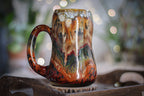 02-A Desert Oasis Variation Gourd Mug - TOP SHELF, 26 oz.
