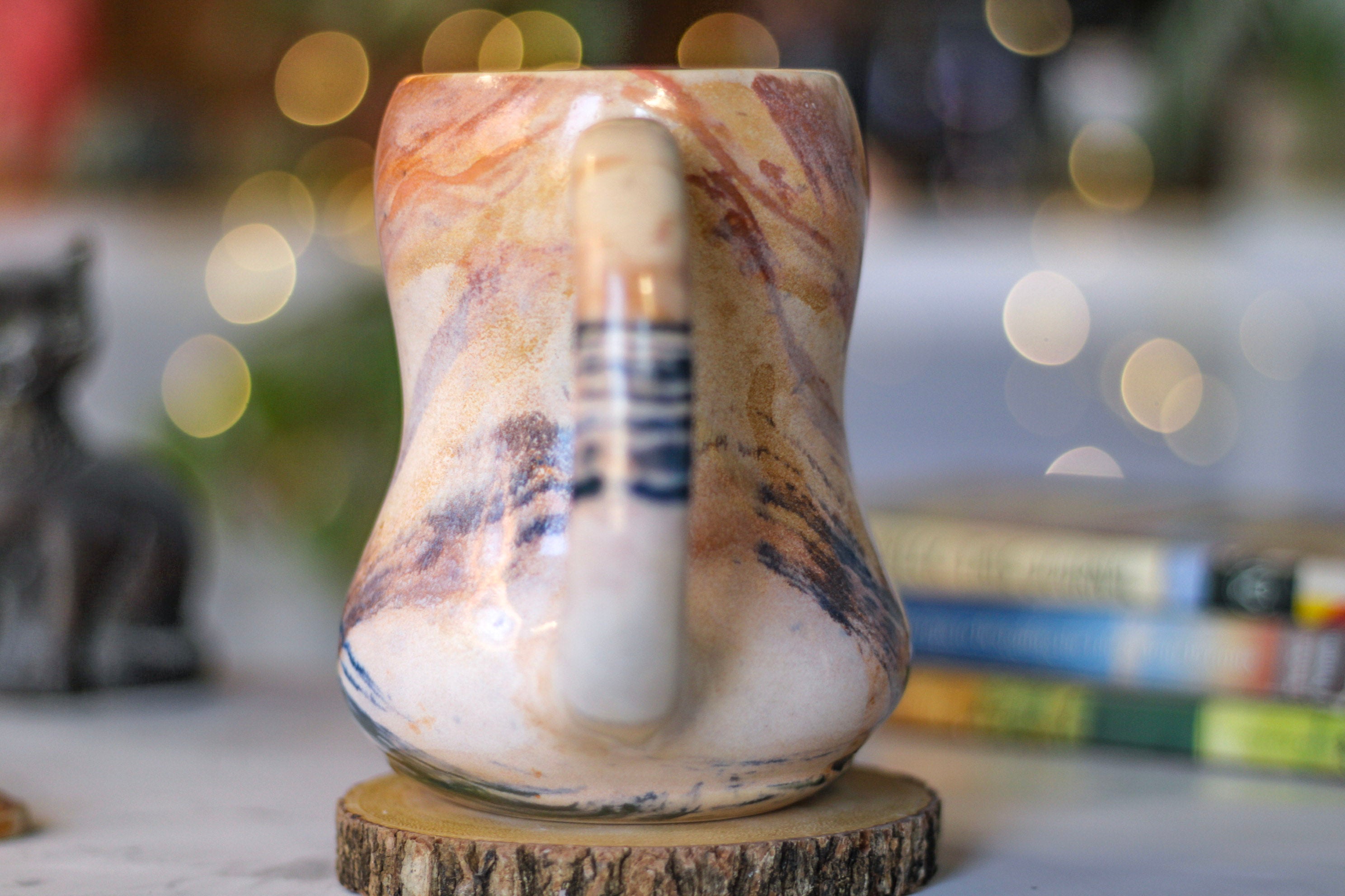 02-B PROTOTYPE Acorn Gourd Mug - TOP SHELF, 22 oz.