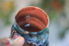 Load image into Gallery viewer, 01-C &#39;FLOW&#39; Barely Flared Textured Divot Mug - TOP SHELF, 22 oz. (This listing is for one mug)