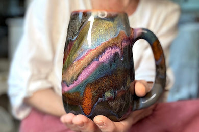 03-D 'FLOW'  PROTOTYPE  Mug - TOP SHELF, 20 oz.