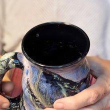 Load image into Gallery viewer, 11-D Cosmic Amethyst Grotto Cuddle Mug, 22 oz.