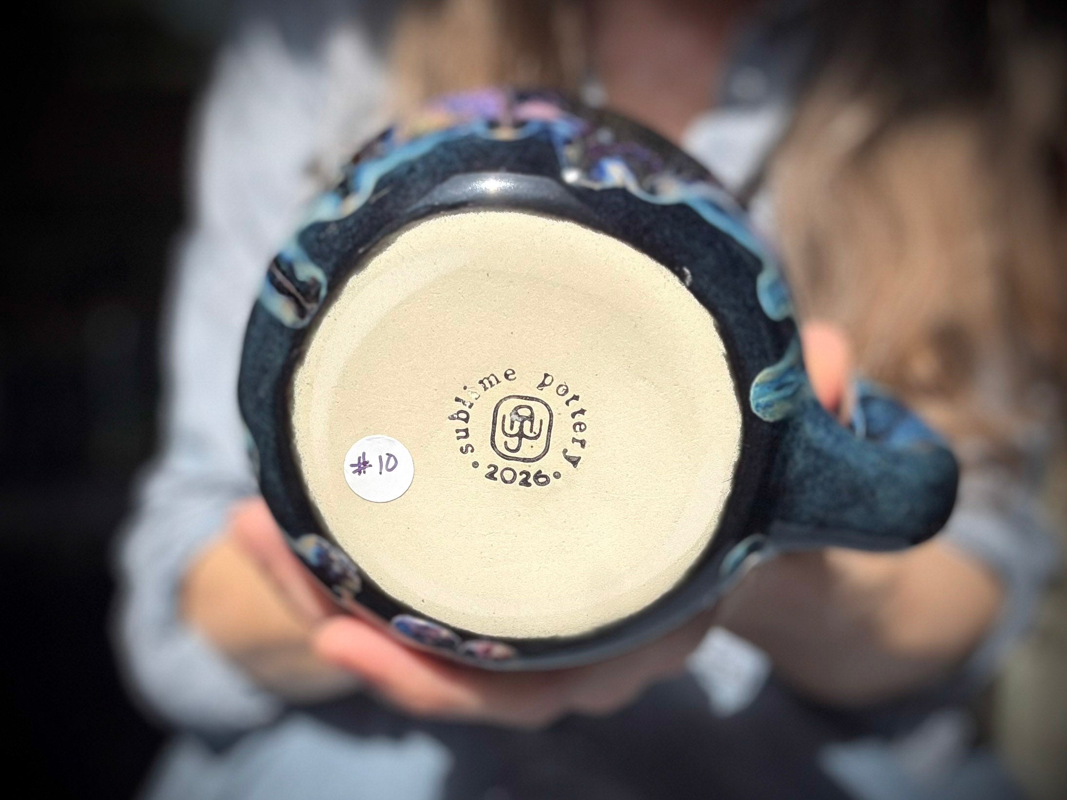 10-D EXPERIMENT Barely Flared Textured Mug, 24 oz.