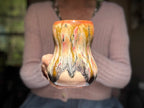 12-D Granny's Lace Gourd Mug - TOP SHELF, 20 oz.