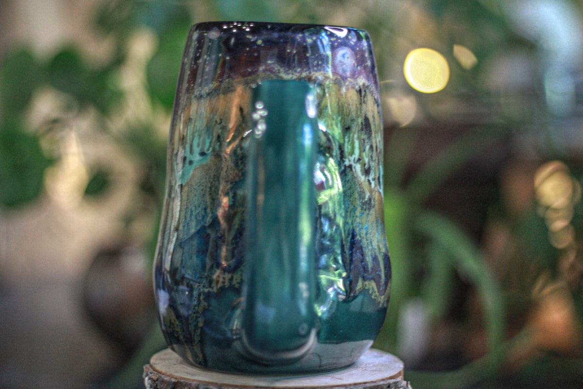 17-A Rocky Mountain Midnight Gourd Mug, 25 oz.