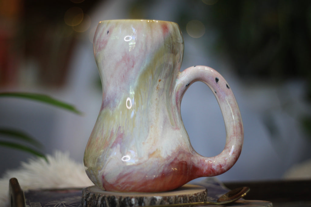 11-D Soft Earth Series EXPERIMENT Gourd Mug, 19 oz.