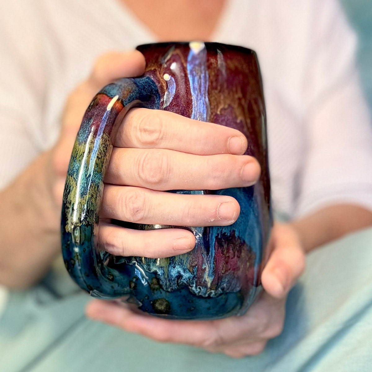 10-B Purple Haze Slender Mug, 26 oz.