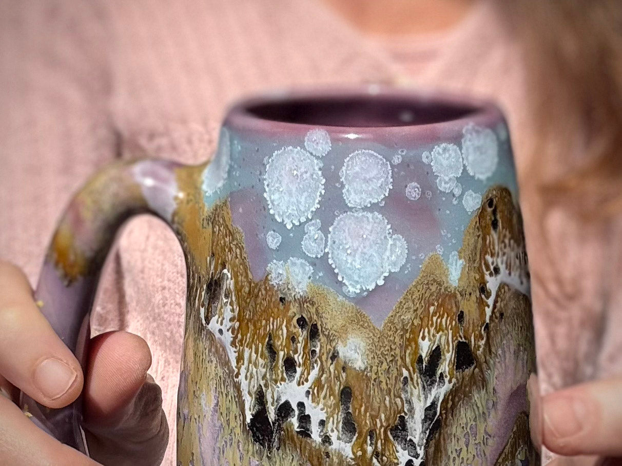 11-C Lavender Fields Mug, 21 oz.
