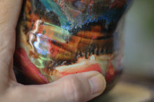 Load image into Gallery viewer, 08-C Santa Fe Sunrise Barely Flared Textured Divot 'Cuddle' Mug, 16 oz.