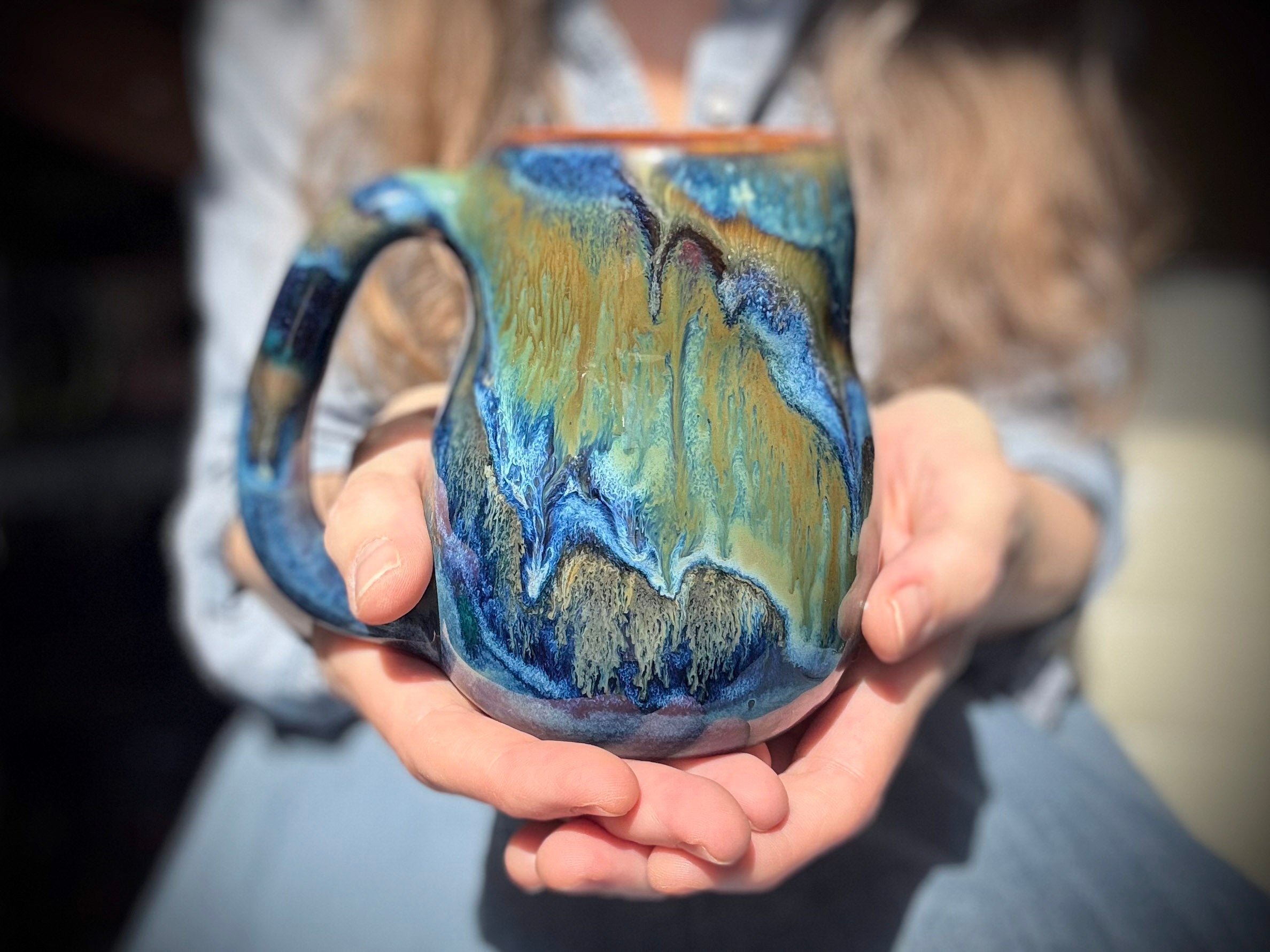 11-D Aurora Mid Mod Mug, 17 oz.