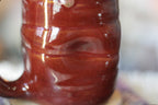 11-G Surprise Crimson & Cream EXPERIMENT Textured Mug, 22 oz.