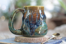Load image into Gallery viewer, 10-D Mossy Wave Textured Divot Mug, 14 oz.