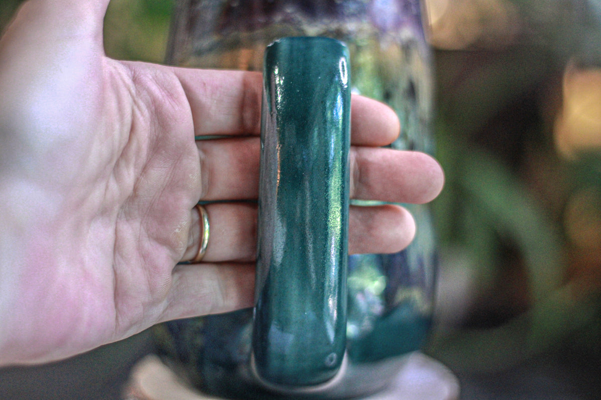 17-A Rocky Mountain Midnight Gourd Mug, 25 oz.