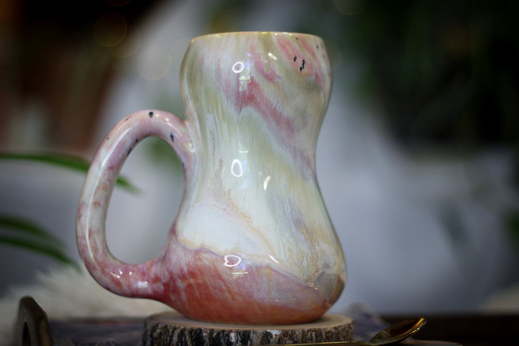 11-D Soft Earth Series EXPERIMENT Gourd Mug, 19 oz.