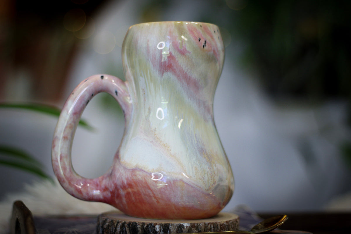 11-D Soft Earth Series EXPERIMENT Gourd Mug, 19 oz.