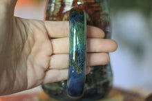 Load image into Gallery viewer, 09-B Starry Night Barely Flared Textured Divot Mug, 22 oz.