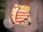 12-D Granny's Lace Gourd Mug - TOP SHELF, 20 oz.
