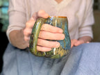12-D Mossy Wave Mid Mod Mug, 20 oz.