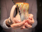 12-D Granny's Lace Gourd Mug - TOP SHELF, 20 oz.