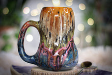 Load image into Gallery viewer, 11-B Molten Cheetah Variation Gourd Mug, 20 oz.