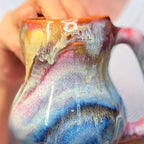 11-C Winter Rainbow Gourd Mug, 20 oz.