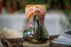 11-B Coral Meadows Gourd Mug, 27 oz.