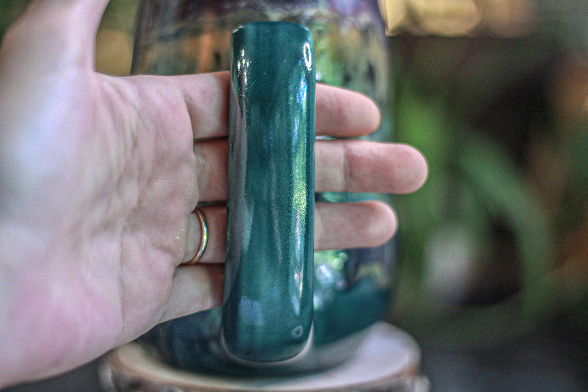 17-A Rocky Mountain Midnight Gourd Mug, 25 oz.