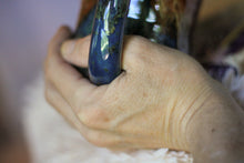 Load image into Gallery viewer, 09-B Starry Night Barely Flared Textured Divot Mug, 22 oz.
