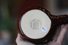 Load image into Gallery viewer, 11-G Surprise Crimson &amp; Cream EXPERIMENT Textured Mug, 22 oz.