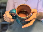 12-E Turquoise PROTOTYPE Curvy Mug, 17 oz.