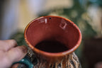 09-D Molten Cheetah Flared Mug, 23 oz.
