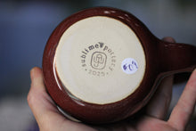 Load image into Gallery viewer, 09-D Red  PROTOTYPE Divot Mug, 17 oz.